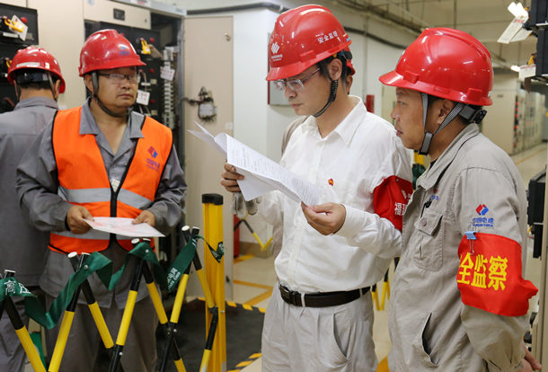 國(guó)家能源集團(tuán)福建泉州熱電公司機(jī)組檢修安全員迎“月考”