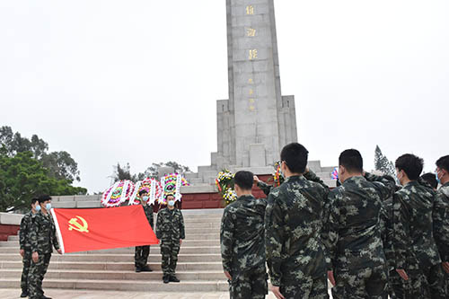 中國(guó)安能第二工程局廈門分公司：緬懷先烈明初心  學(xué)深黨史正言行