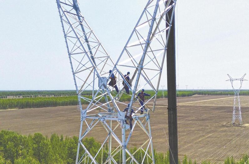 吉林乾安(布蘇)500千伏輸變電工程建設(shè)有序推進