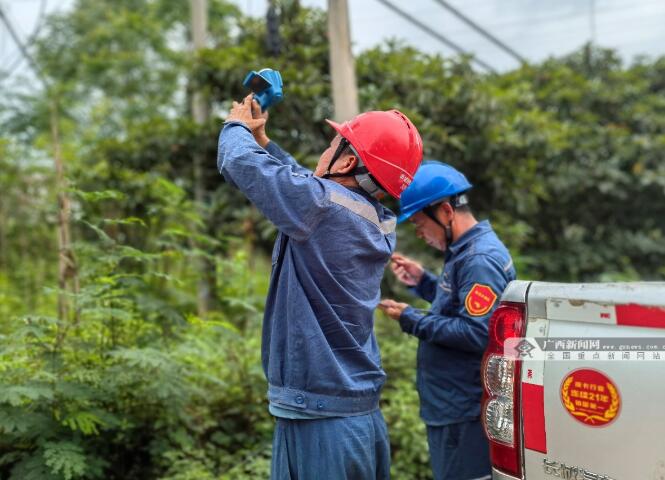 廣西恭城：電網服務隊主動服務助春耕 擔當作為保春灌